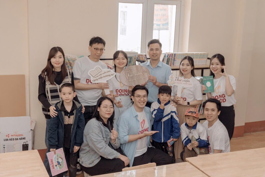 Thư viện từ những bông hoa